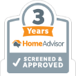 HomeAdvisor - 5 years screened and approved